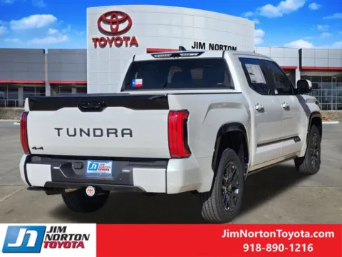 Another view of 2026 Toyota Tundra Platinum for sale in Tulsa, OK at Jim Norton Toyota