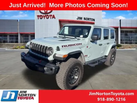 Photos of 2024 Jeep Wrangler Rubicon X for sale in Tulsa, OK at Jim Norton Toyota