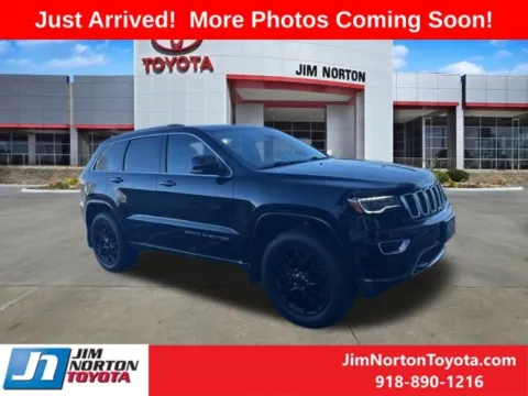 Black 2018 Jeep Grand Cherokee Limited for sale in Tulsa, OK