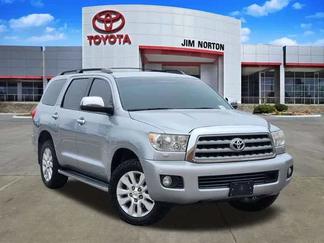 Silver 2016 Toyota Sequoia Platinum for sale in Tulsa, OK