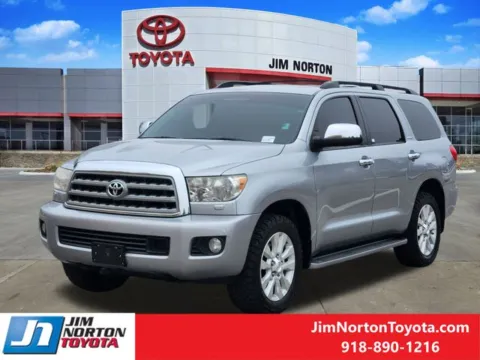 Another view of 2016 Toyota Sequoia Platinum for sale in Tulsa, OK at Jim Norton Toyota
