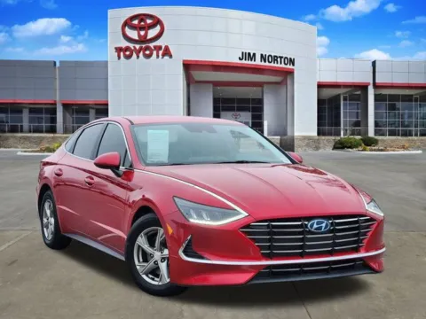Red 2020 Hyundai Sonata SE for sale in Tulsa, OK