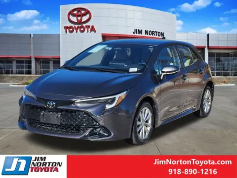 Another view of 2023 Toyota Corolla Hatchback SE for sale in Tulsa, OK at Jim Norton Toyota