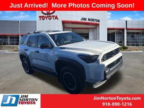 White 2025 Toyota 4Runner i-FORCE MAX Hybrid TRD Off Road Premium for sale in Tulsa, OK