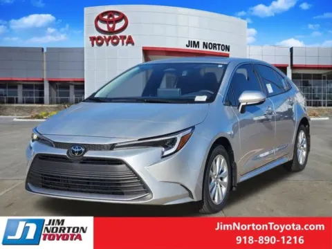 Photos of 2026 Toyota Corolla Hybrid XLE for sale in Tulsa, OK at Jim Norton Toyota