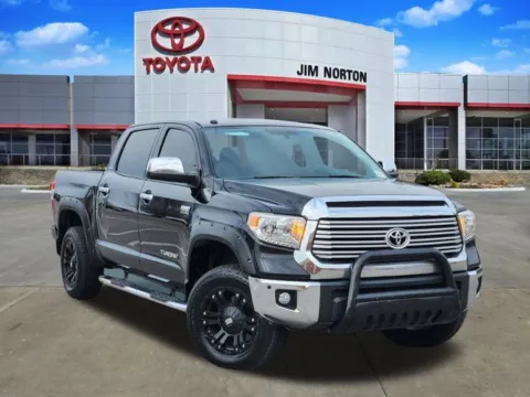 Black 2017 Toyota Tundra Limited for sale in Tulsa, OK