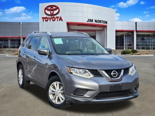 Gray 2016 Nissan Rogue SV for sale in Tulsa, OK