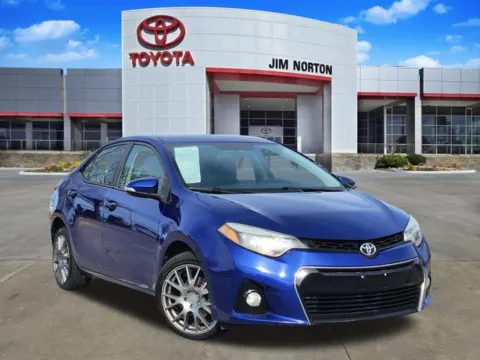 Blue 2014 Toyota Corolla S Plus for sale in Tulsa, OK