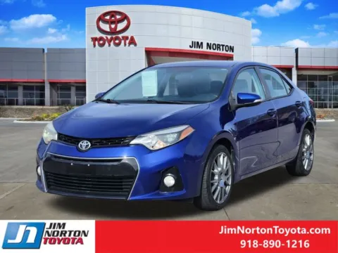 Another view of 2014 Toyota Corolla S Plus for sale in Tulsa, OK at Jim Norton Toyota