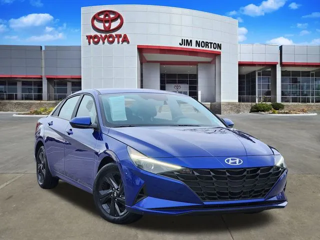 Blue 2023 Hyundai Elantra Hybrid Blue for sale in Tulsa, OK