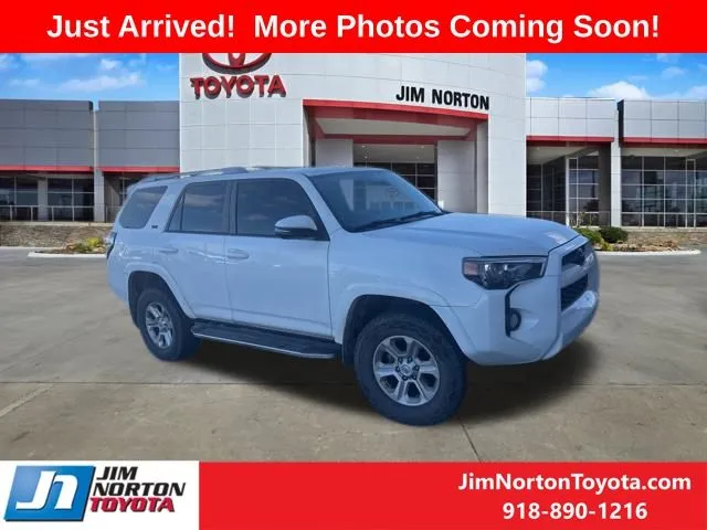 White 2017 Toyota 4Runner SR5 Premium for sale in Tulsa, OK