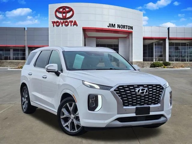 White 2022 Hyundai Palisade Limited for sale in Tulsa, OK