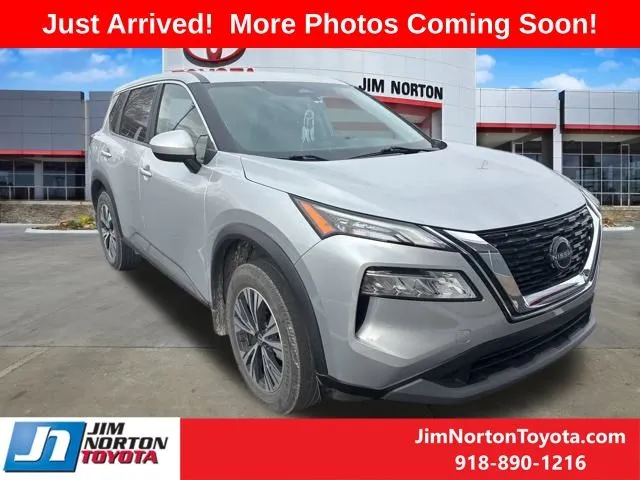 Silver 2023 Nissan Rogue SV for sale in Tulsa, OK