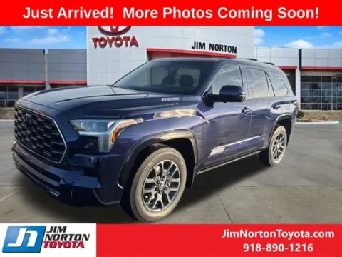 Photos of 2025 Toyota Sequoia Platinum for sale in Tulsa, OK at Jim Norton Toyota