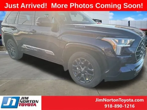 Blue 2025 Toyota Sequoia Platinum for sale in Tulsa, OK