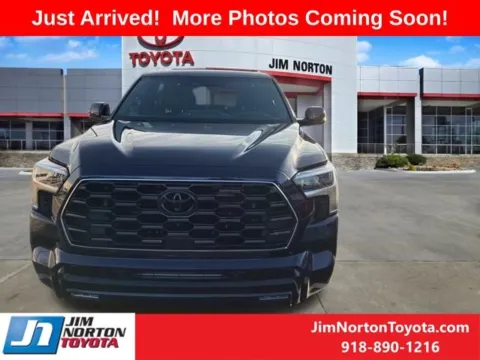 Another view of 2025 Toyota Sequoia Platinum for sale in Tulsa, OK at Jim Norton Toyota