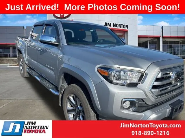 Silver 2018 Toyota Tacoma Limited for sale in Tulsa, OK