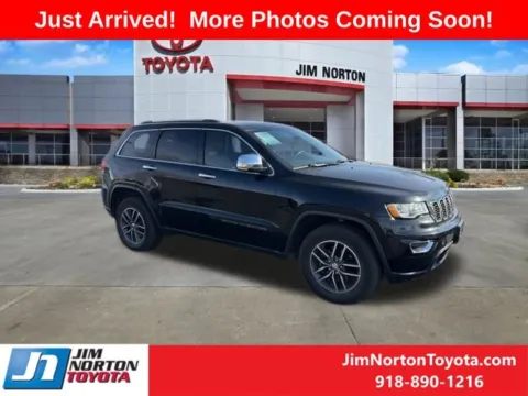 Black 2017 Jeep Grand Cherokee Limited for sale in Tulsa, OK