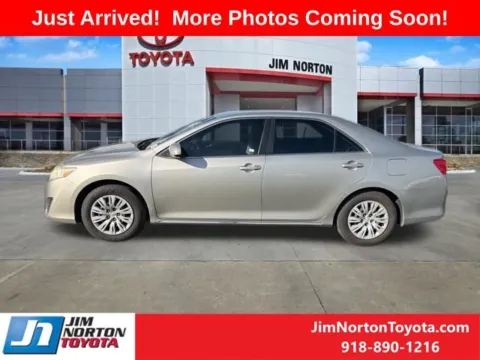 Another view of 2013 Toyota Camry LE for sale in Tulsa, OK at Jim Norton Toyota