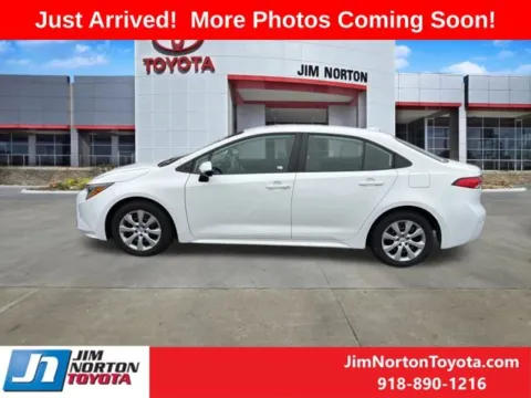 Another view of 2024 Toyota Corolla LE for sale in Tulsa, OK at Jim Norton Toyota