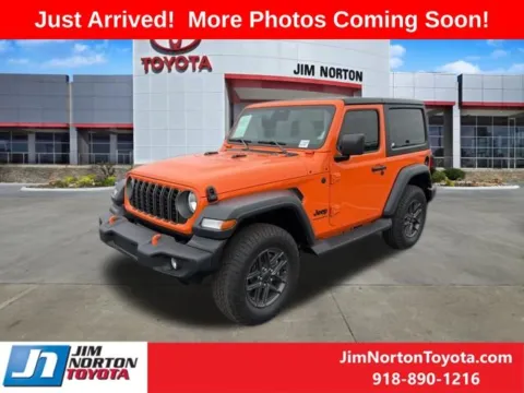 Another view of 2025 Jeep Wrangler Sport S for sale in Tulsa, OK at Jim Norton Toyota