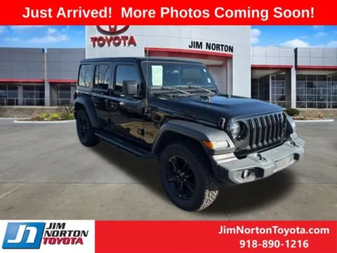 Black 2020 Jeep Wrangler Unlimited Sport Altitude for sale in Tulsa, OK