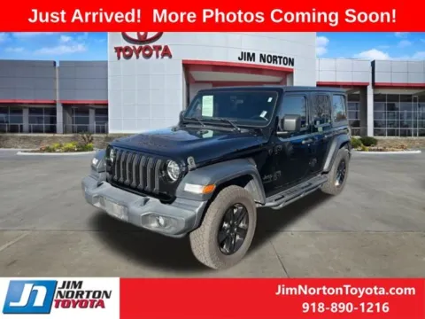 Another view of 2020 Jeep Wrangler Unlimited Sport Altitude for sale in Tulsa, OK at Jim Norton Toyota