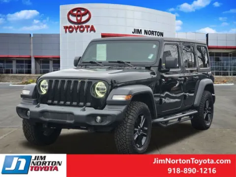 Another view of 2020 Jeep Wrangler Unlimited Sport Altitude for sale in Tulsa, OK at Jim Norton Toyota