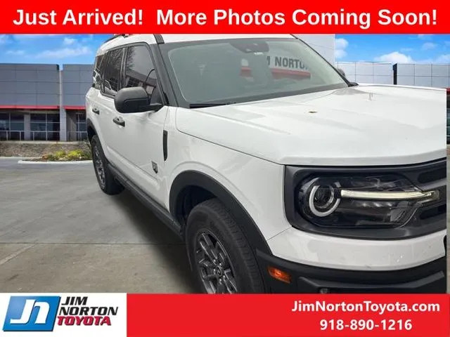 White 2024 Ford Bronco Sport Big Bend for sale in Tulsa, OK