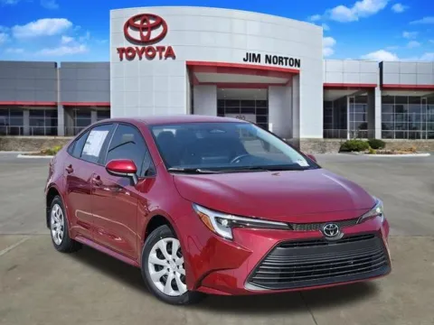 Red 2026 Toyota Corolla Hybrid LE for sale in Tulsa, OK
