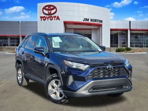 Blue 2024 Toyota RAV4 XLE for sale in Tulsa, OK