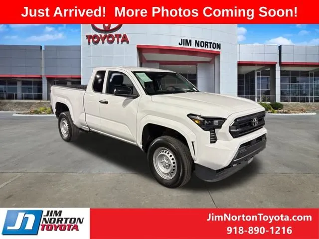 White 2025 Toyota Tacoma SR for sale in Tulsa, OK