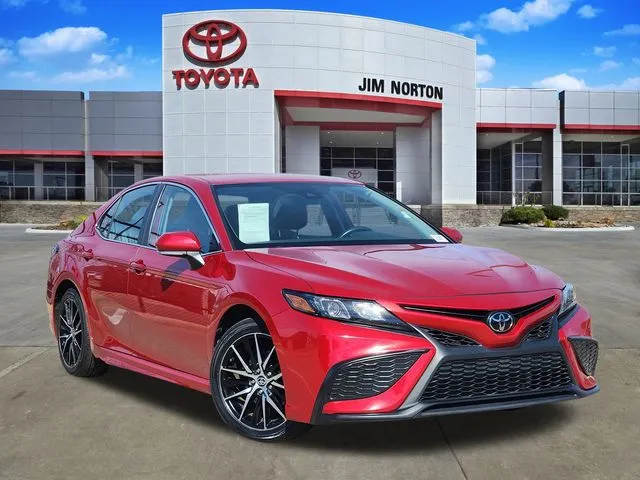 Red 2024 Toyota Camry SE for sale in Tulsa, OK