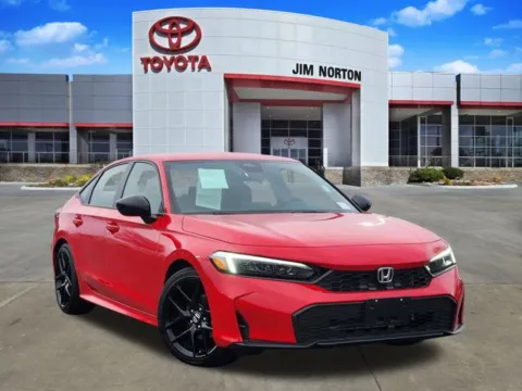 Red 2025 Honda Civic Sport for sale in Tulsa, OK