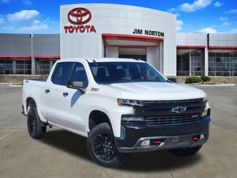 White 2021 Chevrolet Silverado 1500 LT Trail Boss for sale in Tulsa, OK