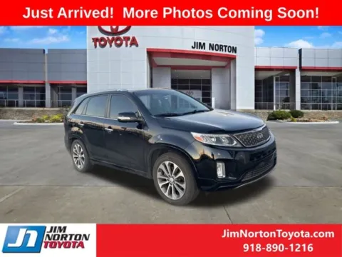 Black 2015 Kia Sorento SX for sale in Tulsa, OK