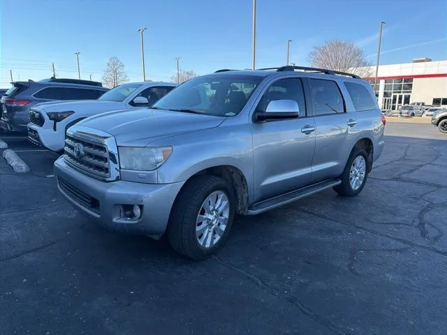 Silver 2013 Toyota Sequoia Platinum for sale in Tulsa, OK