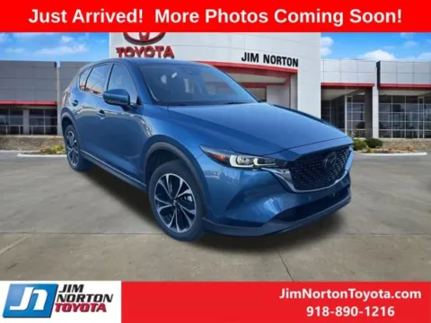 Blue 2023 Mazda CX-5 2.5 S Premium Package for sale in Tulsa, OK
