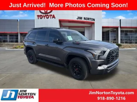 Gray 2025 Toyota Sequoia TRD Pro for sale in Tulsa, OK