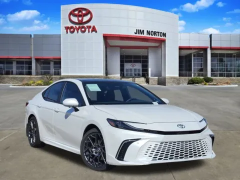 White 2025 Toyota Camry XSE for sale in Tulsa, OK