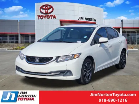 Another view of 2015 Honda Civic EX for sale in Tulsa, OK at Jim Norton Toyota