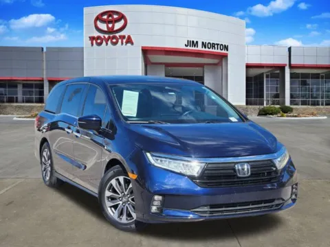 Black 2021 Honda Odyssey EX-L for sale in Tulsa, OK
