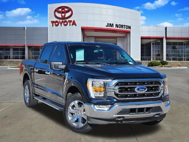 Blue 2021 Ford F-150 XLT for sale in Tulsa, OK