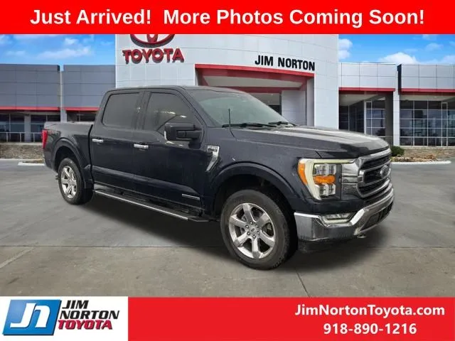 Blue 2021 Ford F-150 XLT for sale in Tulsa, OK