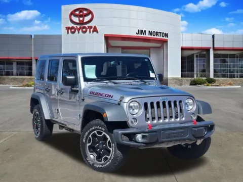 Silver 2016 Jeep Wrangler Unlimited Rubicon for sale in Tulsa, OK