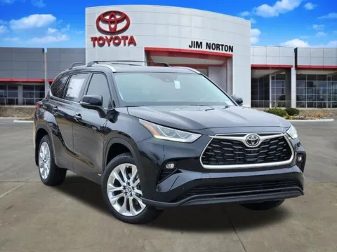 Black 2026 Toyota Highlander Hybrid Limited for sale in Tulsa, OK