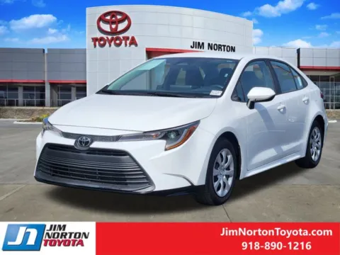 Another view of 2024 Toyota Corolla LE for sale in Tulsa, OK at Jim Norton Toyota