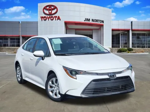 White 2024 Toyota Corolla LE for sale in Tulsa, OK