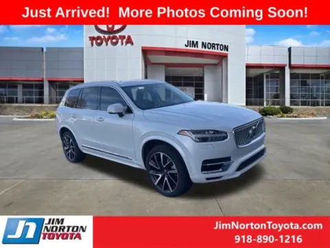 White 2022 Volvo XC90 Recharge Plug-In Hybrid T8 Inscription Expression Extended Range 6P for sale in Tulsa, OK