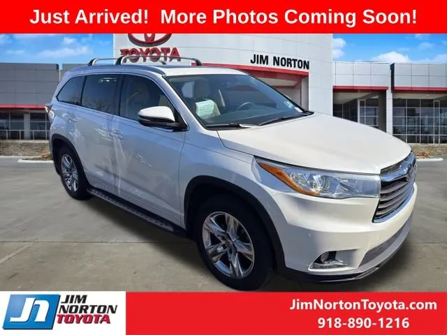 2015 Toyota Highlander Limited Platinum V6 for sale in Tulsa, OK
